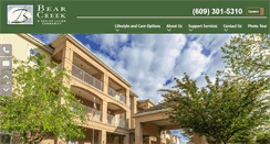 Desktop Screenshot of bearcreekassistedliving.com